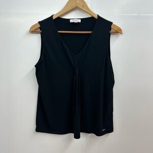 Calvin Klein Black V-Neck Tank Top